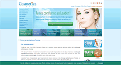 Desktop Screenshot of cosmeticatravel.com