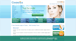Desktop Screenshot of en.cosmeticatravel.com