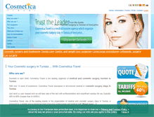 Tablet Screenshot of en.cosmeticatravel.com